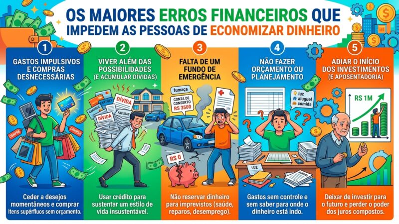 The Biggest Financial Mistakes That Keep People From Saving Money