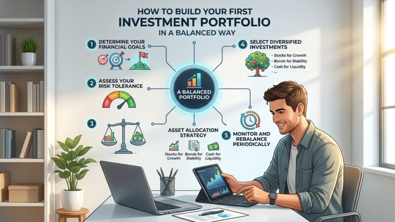 How to Build Your First Investment Portfolio in a Balanced Way