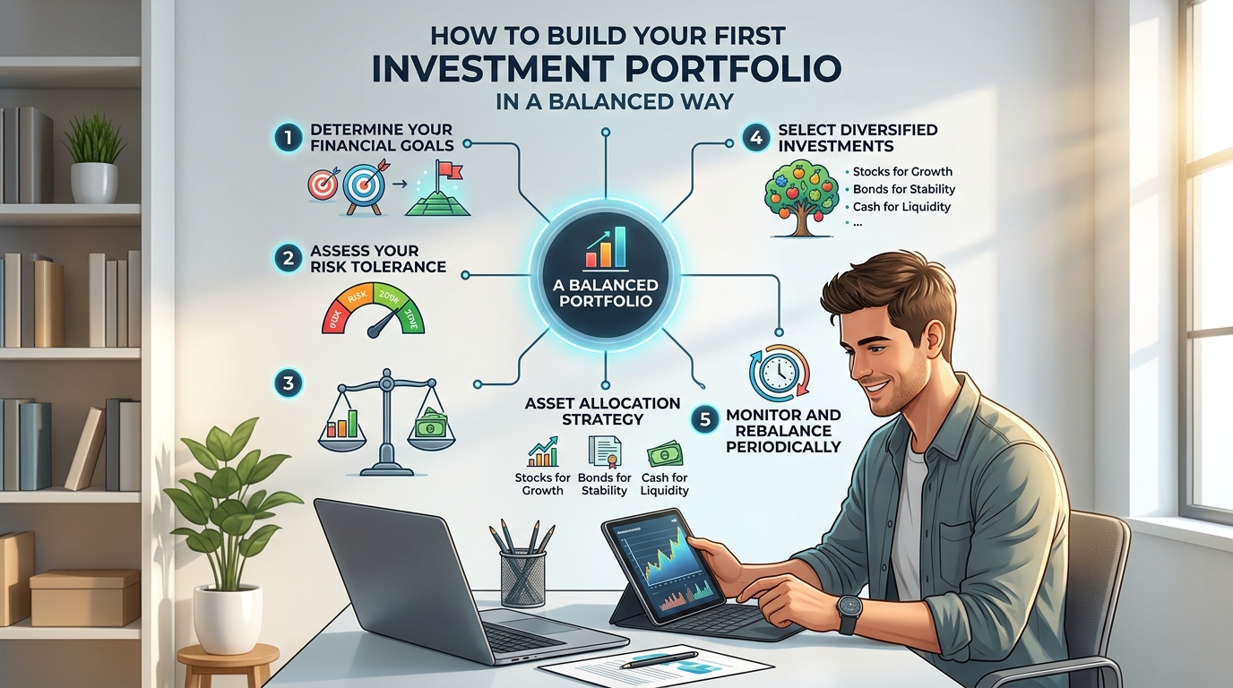 How to Build Your First Investment Portfolio in a Balanced Way