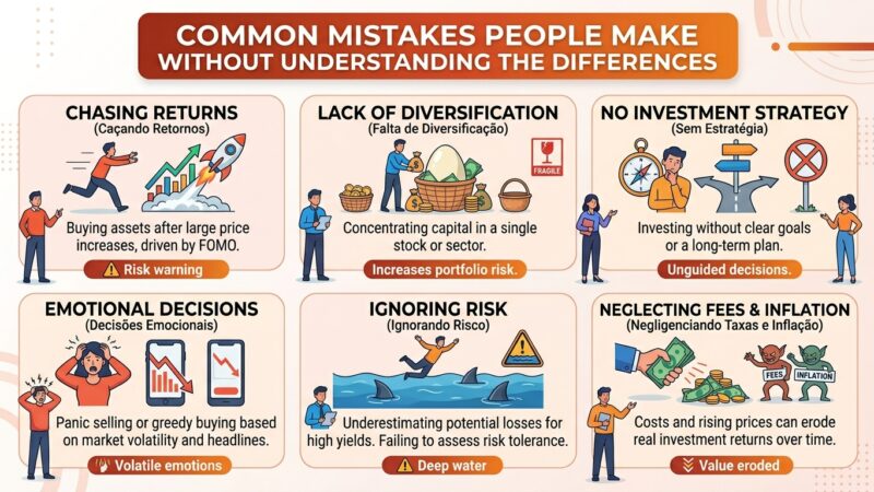 Main Types of Investments: Understand the Differences Before Applying