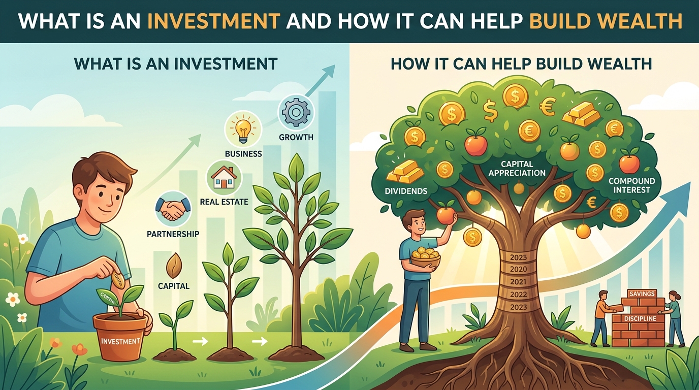 What Is an Investment and How It Can Help Build Wealth